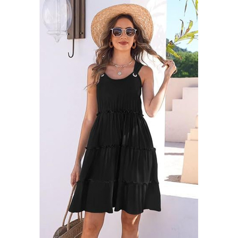 Vacation Swimsuit Smock Bohemian Floral Beach Dress - Image 5