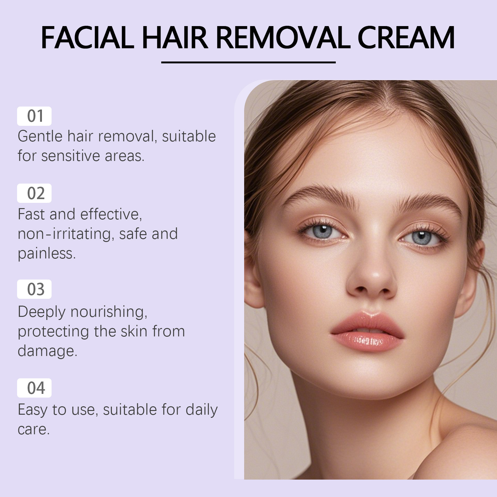 Women For Smooth Skin Moisturizes Soft Serve Shave Oil Truly After Shave Oil Facial Hair Removal Cream - Image 2