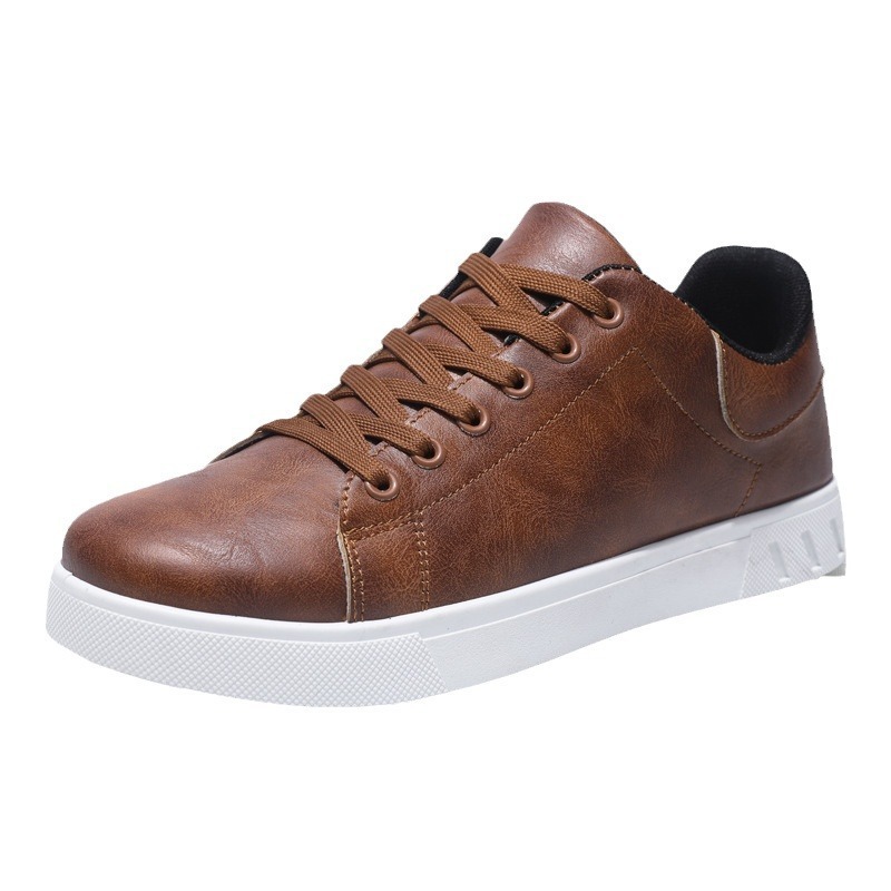 Lace-up Flat Shoes Men's Fashion Casual Shoes - Image 8