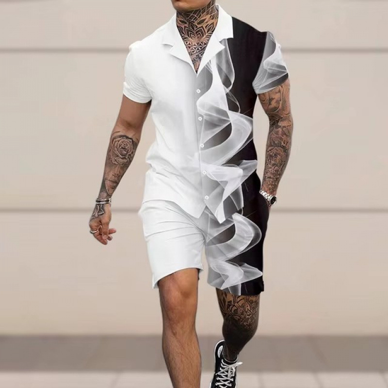 Men's Fashion Personality 3D Digital Printing Suit - Image 9