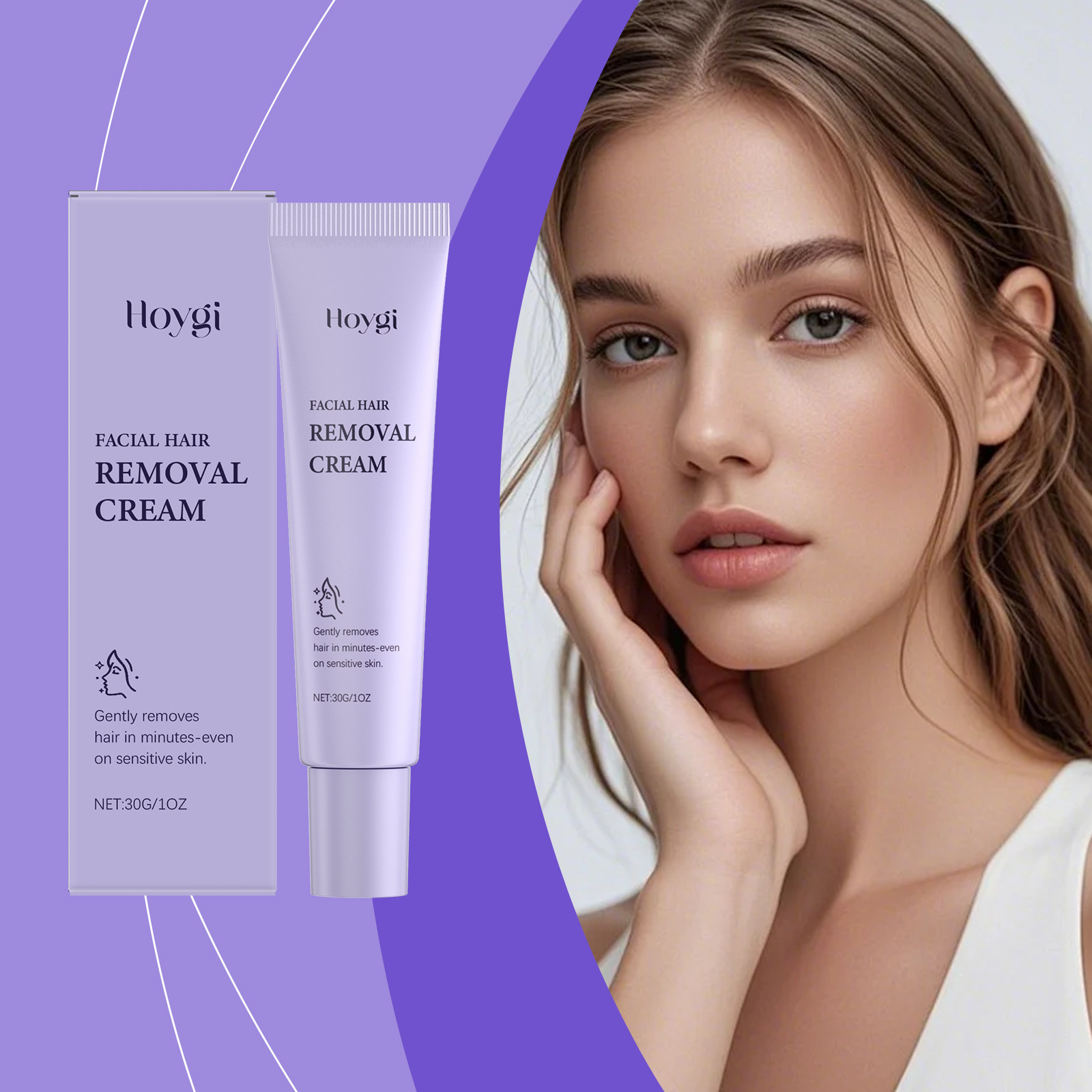 Women For Smooth Skin Moisturizes Soft Serve Shave Oil Truly After Shave Oil Facial Hair Removal Cream - Image 7