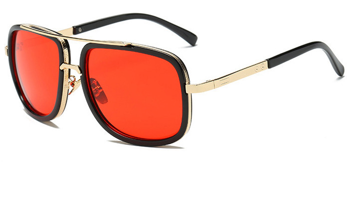 Flat Top Hot Square Sunglasses Men Women Luxury Brand Design Couple Lady Celebrity Brad Pitt Sun Glasses Super star Eyewear - Image 8