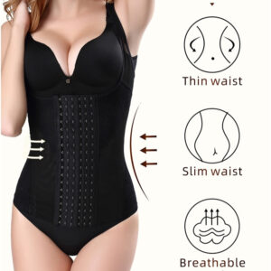Plus Size Corset Six Breasted Corset Waist-controlled Top