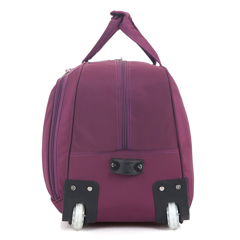 Oxford Cloth Trolley Bag Leisure Travel Folding Luggage - Image 9