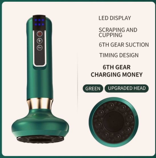 Electric Vacuum Cupping Massager For Body Anti-Cellulite Suction Cup Gua Sha Massage Body Cups Guasha Fat Burning Slimming Jars - Image 5