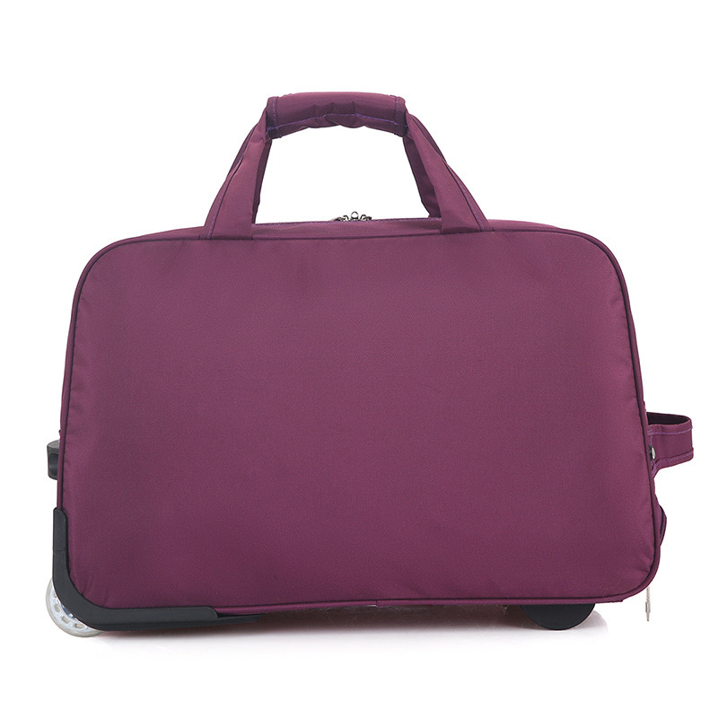 Oxford Cloth Trolley Bag Leisure Travel Folding Luggage - Image 3